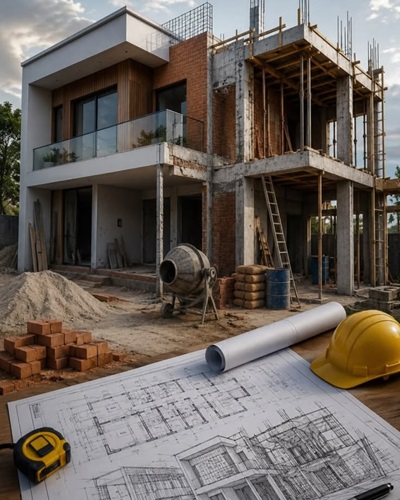 Grey Structure Construction Services in Pakistan